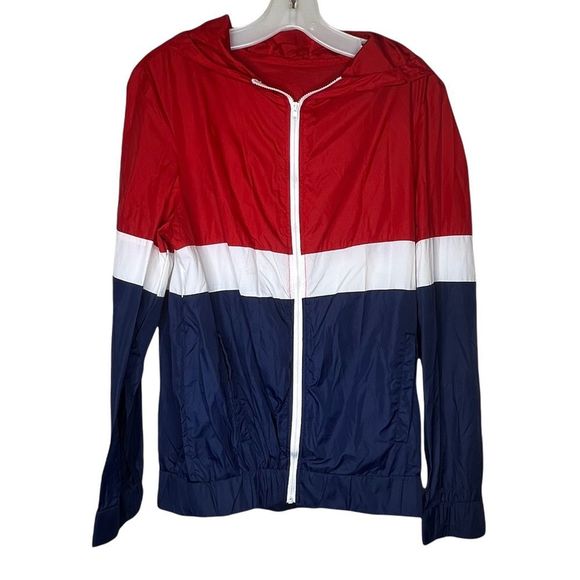 Vintage Hoody‎ Windbreaker Jacket - Picture 1 of 5